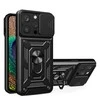 Hurtel Hybrid Armor Camshield dėklas skirtas iPhone 14 Pro Max, juodas