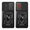 Hurtel Hybrid Armor Camshield Samsung M14 su camera – dėklas telefonui juodos spalvos