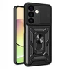 Hurtel Hybrid Armor Camshield Xiaomi POCO C65 / Redmi 13C Armored Camera Protector – dėklas telefonui juodos spalvos