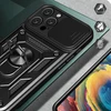 Hurtel Hybrid Armor Camshield Apple iPhone 16 Pro Camera Cover and Stand – dėklas telefonui juodos spalvos