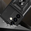 Hybrid Armor Camshield armored Samsung Galaxy S24 Plus with camera cover – dėklas telefonui juodos spalvos