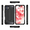 Hurtel Hybrid Armor Apple iPhone 16 – dėklas telefonui juodos spalvos