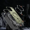 Hurtel Hybrid Armor Trendy MagSafe Apple iPhone 16 Pro Max – dėklas telefonui žalios spalvos