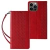 Hurtel Magnet Strap dėklas su dirželiu skirtas iPhone 14 Pro Max, raudonas