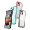 Hurtel Apple iPhone 15 Outer Space Reinforced Flexible Frame - dėklas telefonui juodos spalvos