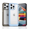 Hurtel Apple iPhone 15 Pro Outer Space reinforced a flexible frame – dėklas telefonui juodos spalvos