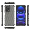 Hurtel Honeycomb Xiaomi Redmi Note 12 Pro+ armored hybrid dėklas telefonui juodos spalvos
