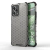 Hurtel Honeycomb Xiaomi Redmi Note 12 5G / Poco X5 5G armored hybrid dėklas telefonui juodos spalvos