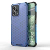 Hurtel Honeycomb Xiaomi Redmi Note 12 5G / Poco X5 5G armored hybrid dėklas telefonui mėlynos spalvos