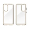 Hurtel Outer Space Samsung Galaxy A36 Cover with Flexible Frame – Semi-dėklas telefonui skaidrus, dėklas telefonui juodos spalvos