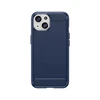 Hurtel Flexible Carbon carbon pattern Apple iPhone 15 – dėklas telefonui mėlynos spalvos