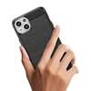 Hurtel Flexible carbon pattern case Apple iPhone 15 Plus Carbon dėklas – dėklas telefonui juodos spalvos