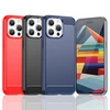 Hurtel Flexible carbon pattern Apple iPhone 15 Pro Max Carbon – dėklas telefonui juodos spalvos
