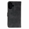 Hurtel Leather Book Apple iPhone 16 – dėklas telefonui juodos spalvos