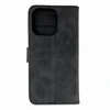 Hurtel Leather Book Apple iPhone 16 Pro – dėklas telefonui juodos spalvos