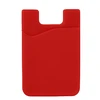 Hurtel Self-adhesive card the back of the phone – dėklas telefonui raudonos spalvos