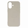 Dėklas Hurtel Liquid Silikoninis MagSafe Apple iPhone 16 – beige