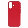 Hurtel Liquid Silikoninis MagSafe Apple iPhone 16 – dėklas telefonui raudonos spalvos