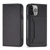 Hurtel Magnet atverčiamas dėklas skirtas iPhone 14 Plus, juodas