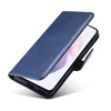 Hurtel Magnet atverčiamas dėklas skirtas Samsung Galaxy S22 + (S22 Plus), mėlynas