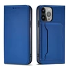Hurtel Magnet atverčiamas dėklas skirtas iPhone 14, mėlynas