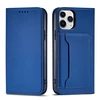 Hurtel Magnet Card dėklas skirtas iPhone 12 Pro Max, mėlynas