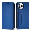 Hurtel Magnet Card dėklas skirtas iPhone 12 Pro, mėlynas
