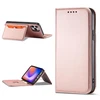 Hurtel Magnet Card dėklas skirtas iPhone 12 Pro, rožinis