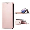 Hurtel Magnet Card dėklas skirtas Samsung Galaxy S22 + (S22 Plus), rožinis