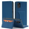 Hurtel Magnet Card dėklas skirtas Samsung Galaxy A12 5G, mėlynas