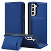 Hurtel Magnet Card dėklas skirtas Samsung Galaxy S22 + (S22 Plus), mėlynas