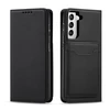 Hurtel Magnet Card dėklas skirtas Samsung Galaxy S22 + (S22 Plus), juodas
