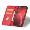 Hurtel Magnet Fancy dėklas, skirtas iPhone 14 Pro Max, raudonas