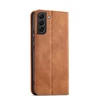 Hurtel Magnet Fancy dėklas, skirtas Samsung Galaxy S23+, rudas