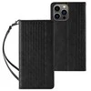 Hurtel Magnet Strap dėklas su dirželiu skirtas Samsung Galaxy S23 Ultra, juodas