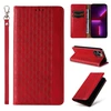Hurtel Magnet Strap dėklas su dirželiu skirtas iPhone 14 Pro Max, raudonas