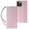 Hurtel Magnet Strap dėklas su dirželiu skirtas iPhone 14 Pro, rožinis