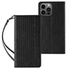 Hurtel Magnet Strap dėklas su dirželiu skirtas Samsung Galaxy S23 Ultra, juodas