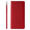 Hurtel Magnet Strap dėklas su dirželiu skirtas iPhone 14 Plus, raudonas