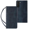 Hurtel Magnet Strap dėklas su dirželiu skirtas Samsung Galaxy S22 + (S22 Plus), mėlynas