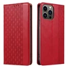 Hurtel Magnet Strap dėklas su dirželiu skirtas iPhone 14 Pro, raudonas