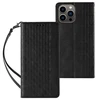 Hurtel Magnet Strap dėklas su dirželiu skirtas iPhone 14 Pro, juodas