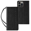 Hurtel Magnet Strap dėklas su dirželiu skirtas iPhone 12 Pro Max, juodas
