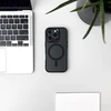 Hurtel Magnetic Collection MagSafe Apple iPhone 16 Pro dėklas – juodos spalvos