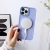 Hurtel Magnetic Color Matte Apple iPhone 15 Pro - dėklas telefonui rožinės spalvos