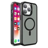 Hurtel Magnetic Color Matte Apple iPhone 15 Pro Max – dėklas telefonui juodos spalvos
