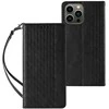 Hurtel Magnet Strap dėklas su dirželiu skirtas iPhone 12 Pro, juodas