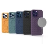 Hurtel MagSafe Woven Apple iPhone 15 Pro Max - dėklas telefonui violetinės spalvos