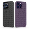 Hurtel MagSafe Woven Apple iPhone 15 Pro Max - dėklas telefonui violetinės spalvos