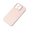 Hurtel MagSafe Compatible silikoninis iPhone 15 Pro silikoninis – dėklas telefonui rožinės spalvos